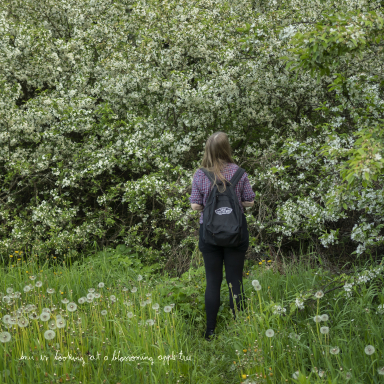 Anu and Apple tree Untitled