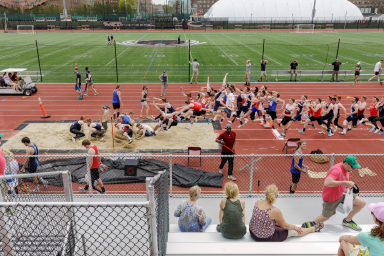 Long Jump at MIT Decathalon